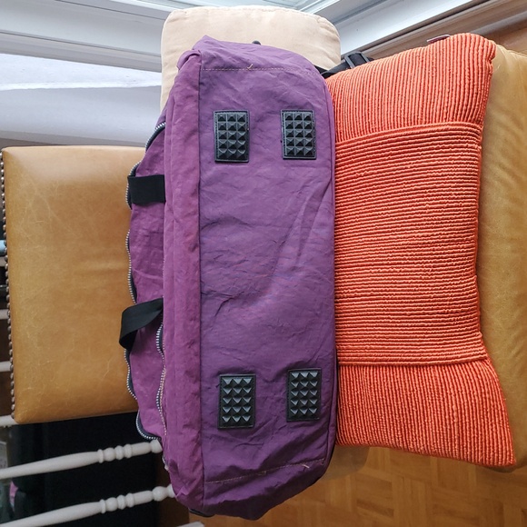 Kipling Large Purple Travel Duffel Weekender  Bag - Picture 12 of 12